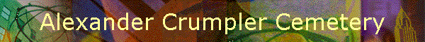 Alexander Crumpler Cemetery
